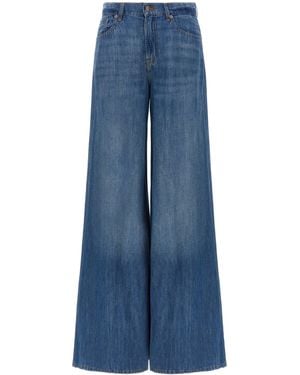 7 For All Mankind 7 para todos los jeans 'Willow Wide' de la humanidad - Azul