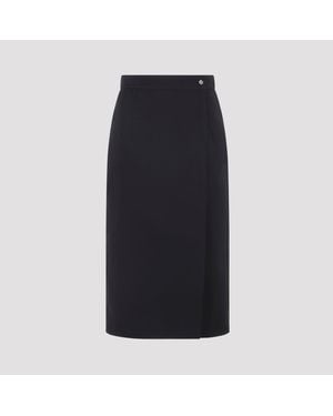 Bottega Veneta Minifalda - Negro