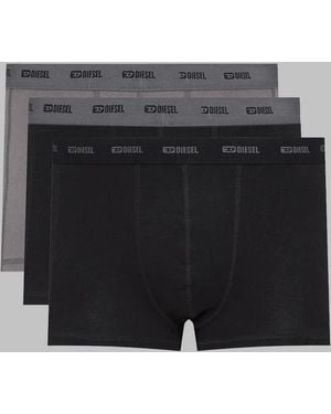 DIESEL Comfort Stretch Underwear For - Black
