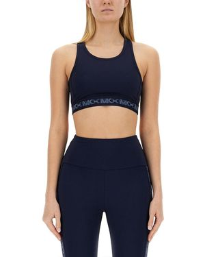 MICHAEL Michael Kors Tops With Logo - Blue