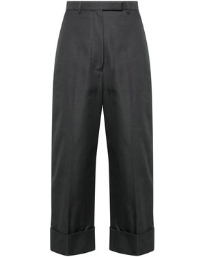 Thom Browne Hochgeschnittene Hose - Grau
