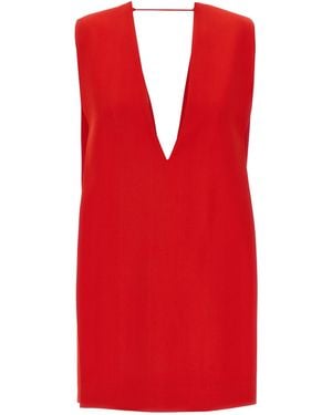 Sportmax 'agrume1234' Jurk - Rood