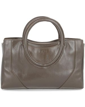 STAUD Maude Mini Satchel Bag - Brown