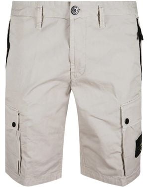 Stone Island Bermuda Slim - Gray