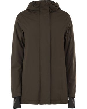 Herno A-Shape 2Layers Hooded Parka - Green
