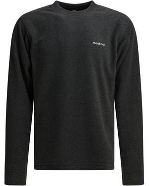 Montbell Polyester Sweatshirt - Black
