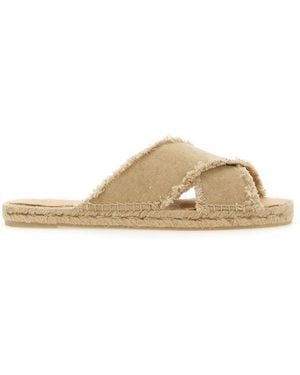 Castañer Solid Sandals - Natural