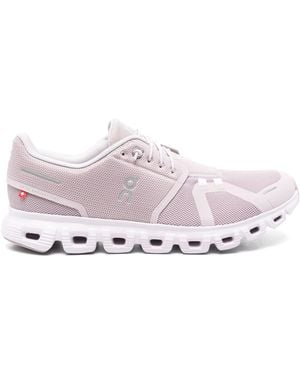 On Shoes Beim Ausführen von Cloud 6 - Pink