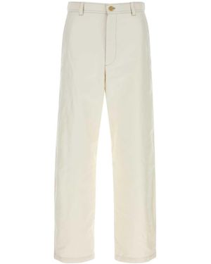 A.P.C. Relaxed Chino Trousers - White