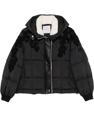 ERMANNO FIRENZE Short Down Jacket - Black