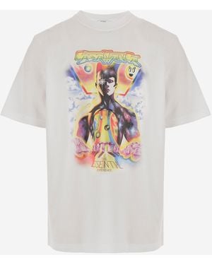 CASABLANCA Cotton Logo T-Shirt - Weiß