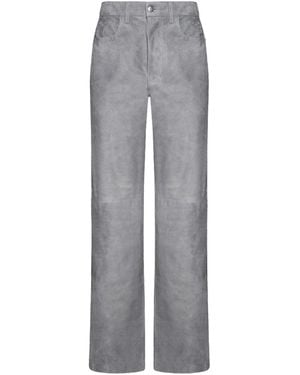 Amiri Leather Pants - Grau
