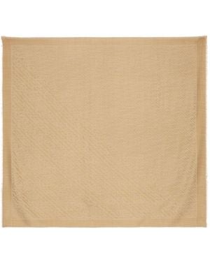 Fendi Shawl 140X140 - Natural