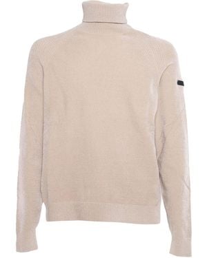 Rrd Rollkragenpullover aus Samt von für Damen - Weiß