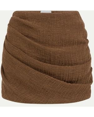 LeKasha Draped Skirt - Natural
