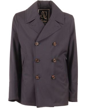 Sealup Storm Virgin Wool Peacoat - Grey