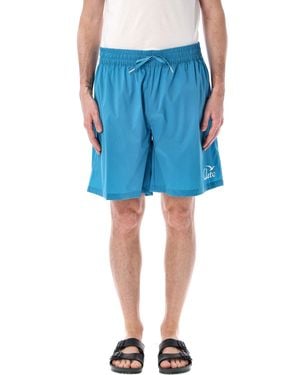 Arte' Birds Logo Shorts - Blue