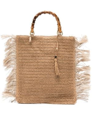 La Milanesa Zahra Handbag - Natural