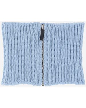 Sa Su Phi Cashmere Cashmere Kragenschal - Blau