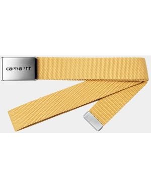 Carhartt Clip Belt Chrome - Metallic