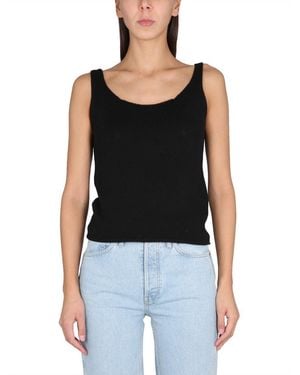 Aspesi Cotton Tops - Black