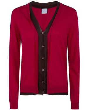 Paul Smith Vest Met V-Hals - Rood