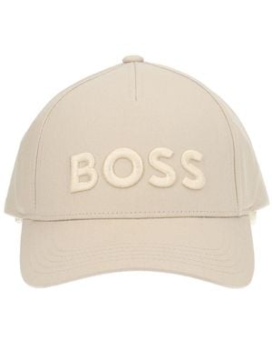 BOSS Cappello Da Baseball Con Logo - Natural