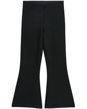 By Malene Birger Pantalones negros de nailon elástico