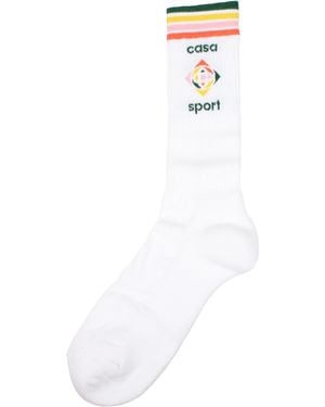 CASABLANCA Stockings And Socks Cotton - White
