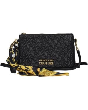 Versace Jeans Couture Pochette Couture Vrouw Polyurethaan Zwart