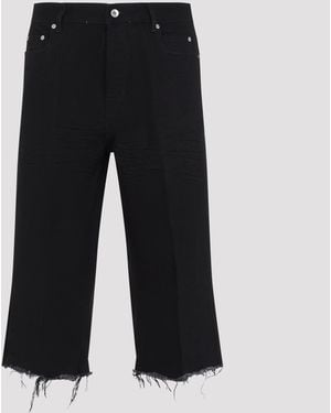 Rick Owens Cutoffs Jeans - Black