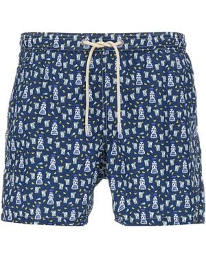 Mc2 Saint Barth 'Tequila Classic' Badeanzug - Blau