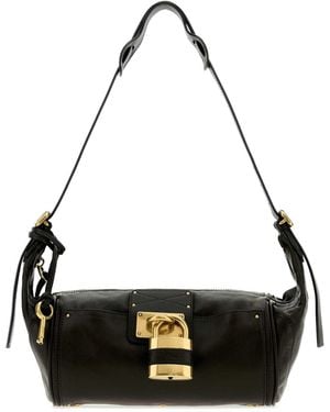 Chloé Leather Paddington Shoulder Bag - Black