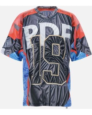 PDF FOOTBALL 19 MULTICOLOR OVINDISE T-SHIRT - Bleu