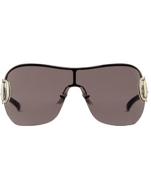 Gucci Goggle Sunglasses - Grey