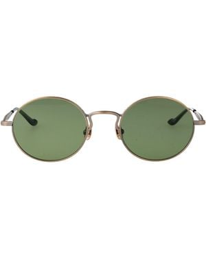 Matsuda Round Sunglasses 2809 H V2.Sg.Ag Bgn.Ag Bgn - Green