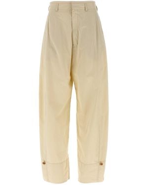 Lemaire 'Soft Volumen' Hosen - Natur