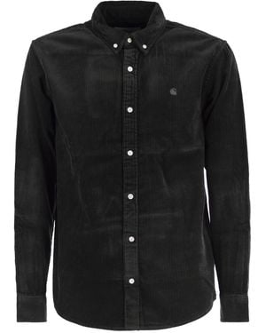 Carhartt Corduroy Shirt - Black