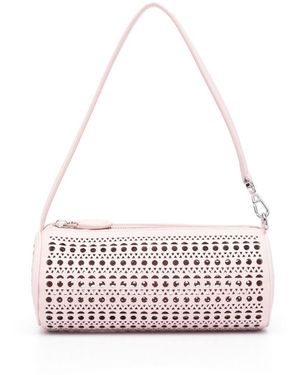 Alaïa Tube Shoulder Bag - White