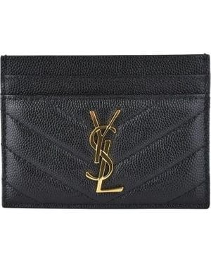 Saint Laurent Karteninhaber - Schwarz