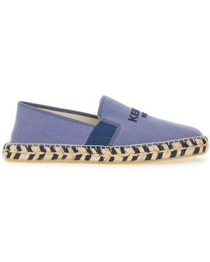 KENZO Espadrlla With Logo - Blue
