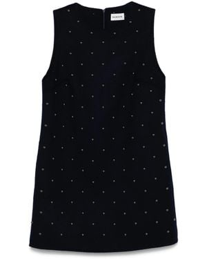 P.A.R.O.S.H. Bleak Stud-Embellished Dress - Black