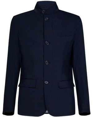 Herno Einreihiger Blazer - Blau