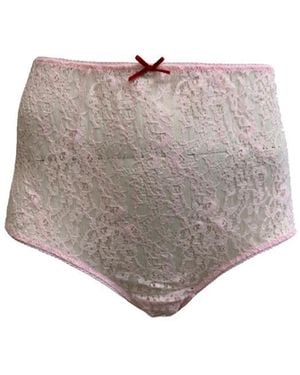 Laura Urbinati Lace Culotte - Grey