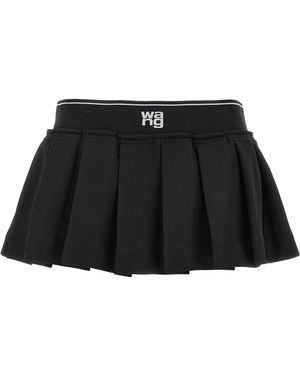 Alexander Wang T Door Alexander Wang 'cheerleader Pleated' Rok - Zwart