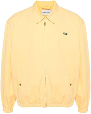 Drole de Monsieur Le Blouson Coton Lavé Djt168Co114Lyl - Yellow