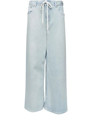 MM6 by Maison Margiela Trousers 5 Pockets - Blue