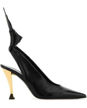 Givenchy Beauw Leather Slingback Pump - Black