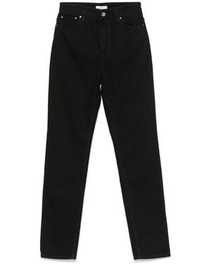 TOTEME Organic Cotton Denim Jeans - Black