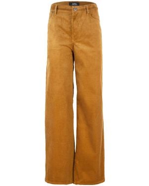 A.P.C. Pantalone Elisabeth Caramel - Natur